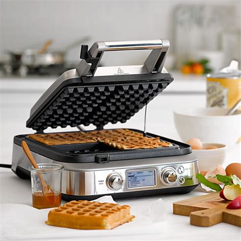 Compact design This small waffle maker is 11 x 8. . Best waffle iron